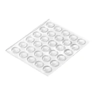 Akcesoria do drzwi - Hettich Odbojniki meblowe przeźroczyste ø8x2,5mm 30szt - miniaturka - grafika 1