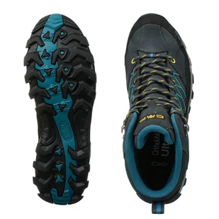Buty turystyczne męskie CMP RIGEL MID ANTRACITE-DEEP LAKE Rozmiar: 46 - Buty trekkingowe męskie - miniaturka - grafika 7