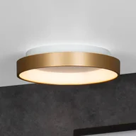 Lampy sufitowe - Lucide Lampa sufitowa LED Vidal, złota, Ø 28 cm, ściemniana, akrylowa - miniaturka - grafika 1