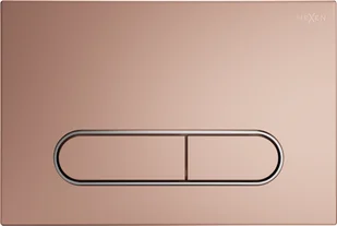 Mexen Fenix 11 przycisk spłukujący, różowe złoto - 601105 - Przyciski spłukujące - miniaturka - grafika 1