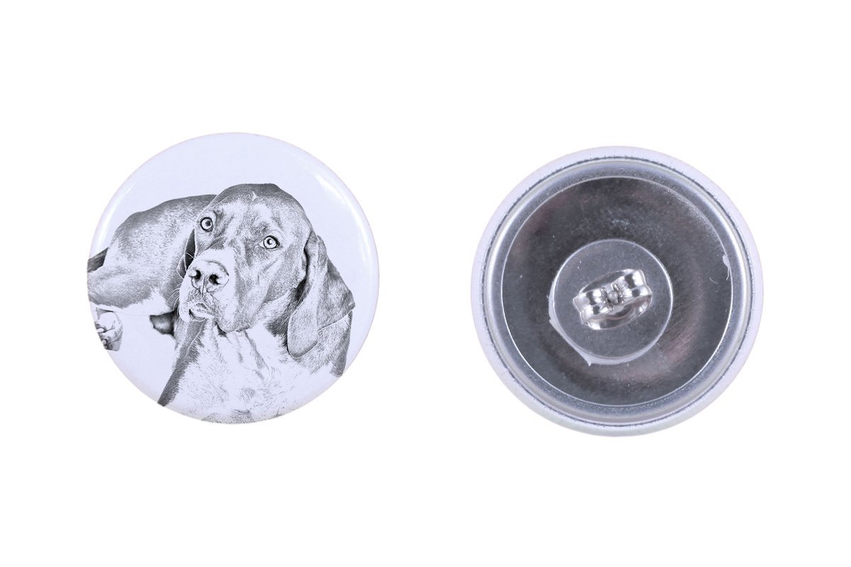 Pointer I - wyjątkowe kolczyki z psem, twój pupil na breloku, marka własna Art-Dog