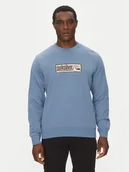 Bluzy męskie - Quiksilver Bluza EQYFT05055 Niebieski Regular Fit - miniaturka - grafika 1