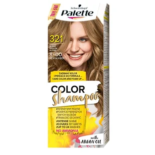 Schwarzkopf Palette Color Shampoo 321 Słoneczne Refleksy średni Blond - Farby do włosów i szampony koloryzujące - miniaturka - grafika 3