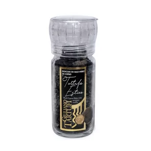 Sól płatkowa z Cypru z czarną truflą 10%, 50 g / Giuliano Tartufi - Sól - miniaturka - grafika 1