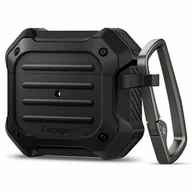 Akcesoria do słuchawek - Apple SPIGEN Etui na słuchawki SPIGEN Tough Armor Airpods 3 Czarny - miniaturka - grafika 1