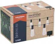 Oświetlenie świąteczne - Grundig - Lampki ogrodowe solarne LED 3,35 m - miniaturka - grafika 1