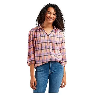 Koszulki i topy damskie - Lee Damska koszulka z długim rękawem, hyacinth, rozmiar M - grafika 1
