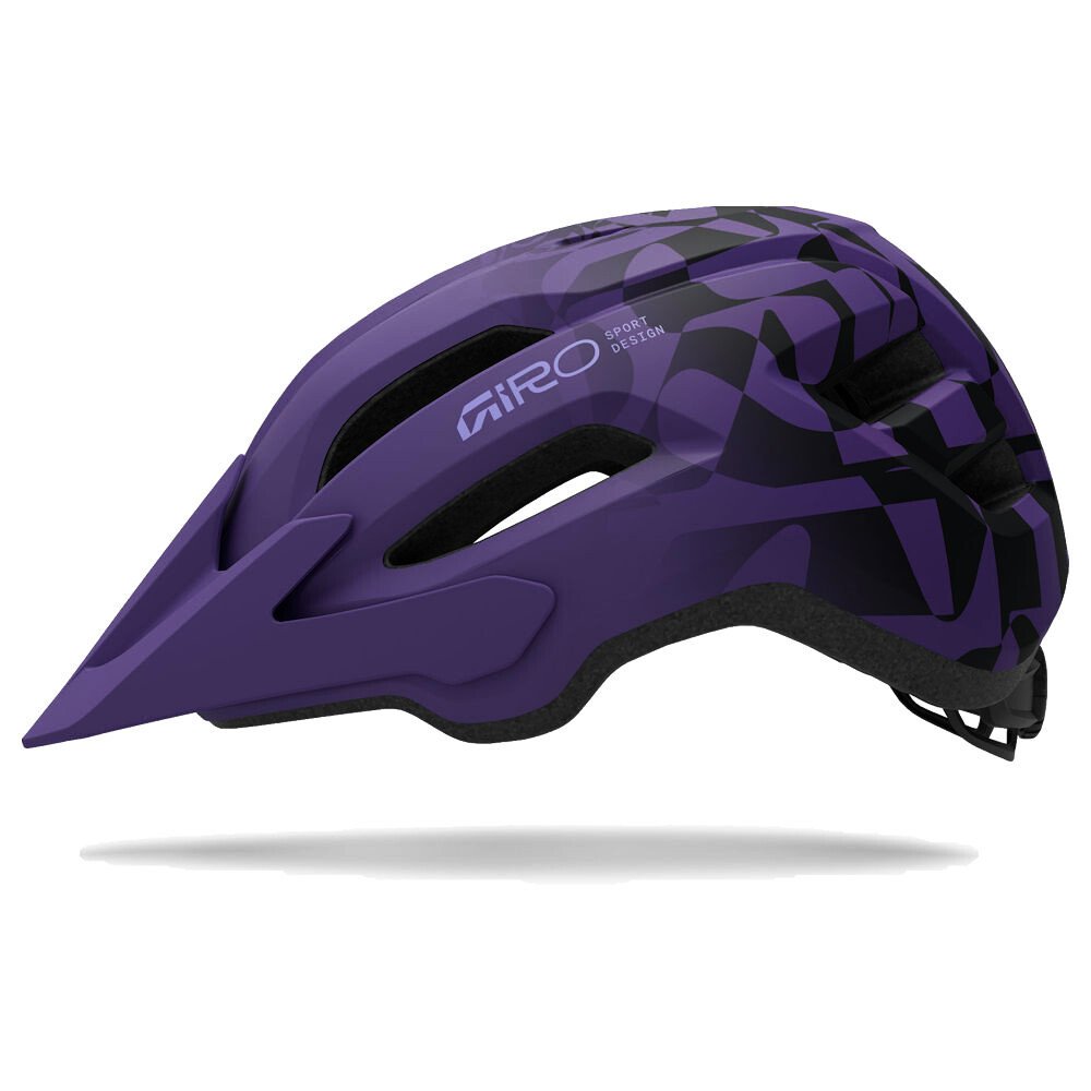 Kask dziecięcy Giro Fixture II Youth Mat Purple Rush