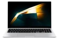 Laptopy - Samsung Galaxy Book4 Intel Core 3 100U 39,6 cm (15.6") Full HD 8 GB LPDDR4x-SDRAM 256 GB SSD Wi-Fi 6 (802.11ax) Windows 11 Pro Srebrny NP754XGK-KS3DE - miniaturka - grafika 1