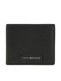 Tommy Hilfiger Duży Portfel Męski Th Monogram Extra Cc And Coin AM0AM13253 Czarny - Portfele - miniaturka - grafika 1