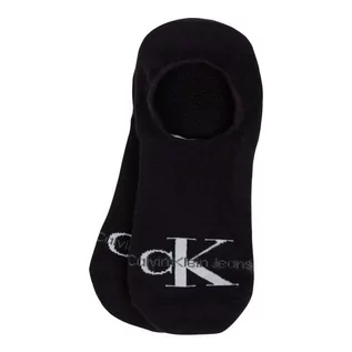 Skarpetki męskie - Skarpetki stopki wysokie z logo - CK Calvin Klein - grafika 1
