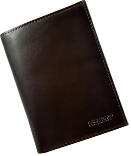Bartex BARTEX 1019M-ID skórzany portfel męski brąz RFID Travel 1019M - Portfele - miniaturka - grafika 1