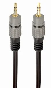 Gembird CCAP-3535MM-1.5M kabel audio 1,5 m 3.5mm Czarny - Kable komputerowe i do monitorów - miniaturka - grafika 1