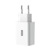 Ładowarki do telefonów - XO Ładowarka sieciowa L36 biała 1USB QC3.0 - miniaturka - grafika 1