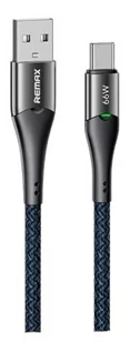 KABEL REMAX USB-A/USB-C QC SZYBKIE ŁADOWANIE 66W wytrzymały kabel 1,2m - Kable USB - miniaturka - grafika 1