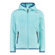 Kurtki i płaszcze dla dziewczynek - CMP Kurtka Knit-tech Dziecięca Z Kapturem Stałym - 3h19825 Kurtka Knit-Tech dla dzieci ze stałym kapturem Unisex - Dzieci i młodzież - miniaturka - grafika 1