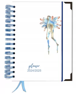 Terminarz 2024-2025 kalendarz dzienny książkowy A5+ planer dowolny miesiąc - Kalendarze Terminarz 2024-2025 kalendarz dzienny książkowy A5+ planer dowolny miesiąc - Kalendarze - miniaturka - grafika 1