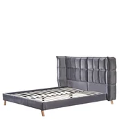 Łóżka - Scandino Łóżko 160 Halmar Popielaty Halmar - miniaturka - grafika 1