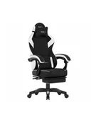 Akcesoria do komputerów stacjonarnych - Fotel gamingowy Huzaro Force 3.7 White Carbon - miniaturka - grafika 1