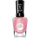Lakiery do paznokci - Sally Hansen Miracle Gel™ hybrydowy lakier do paznokci bez użycia lampy UV/LED odcień Shell Yeah 14,7 ml - miniaturka - grafika 1