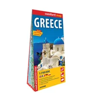 Przewodniki - Grecja (Greece) laminowana mapa samochodowo-turystyczna 1:750 000 - opracowanie zbiorowe - książka - miniaturka - grafika 1
