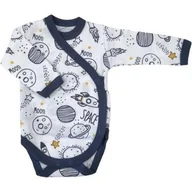 Body dla niemowląt - MAMATTI body koperta dł.rękaw KOSMOS r.62 BD11826 - miniaturka - grafika 1