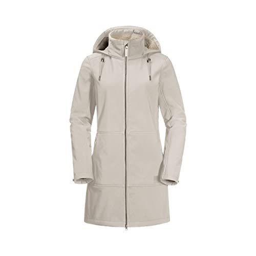 Jack Wolfskin Damska kurtka Windy Valley, zimowa perła, XXL (DE)
