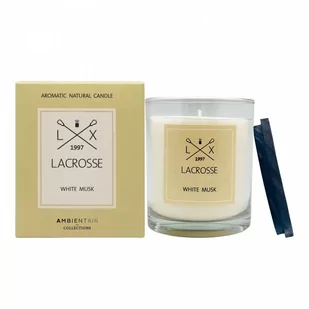 Świeca zapachowa white musk Lacrosse 60h kod: ZVV060MBLC - Świeczniki - miniaturka - grafika 1
