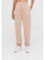 Spodnie sportowe damskie - Bench Spodnie dresowe "Umea" w kolorze beżowym - miniaturka - grafika 1