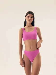 Majtki stringi Larleen Bloovii różowy M - Majtki damskie - miniaturka - grafika 1