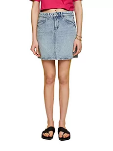 ESPRIT Damska spódnica 053EE1D314, 904/BLUE Bleached, 31, 904/Blue Bleached - Spódnice - miniaturka - grafika 1
