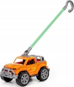 Pchacze - Polesie AUTO DO PCHANIA 65CM LEGIONISTA Z RACZKA POM W12 - miniaturka - grafika 1