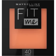 Róże do policzków - Maybelline Fit Me! róż 5 g dla kobiet 40 Peach - miniaturka - grafika 1