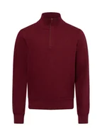 Bluzy męskie - Gant Bluza męska Mężczyźni Bawełna czerwony marmurkowy, S - miniaturka - grafika 1