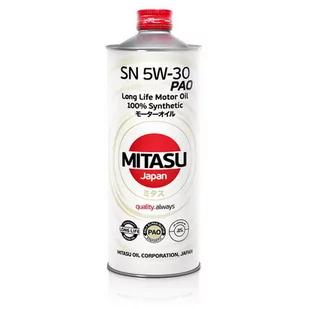 MITASU (PAO) SN 5W-30 - MJ-111 - 1L - Oleje silnikowe - miniaturka - grafika 1