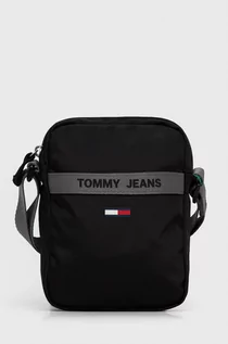 Torby męskie - Tommy Jeans Tommy Jeans Saszetka kolor czarny - grafika 1