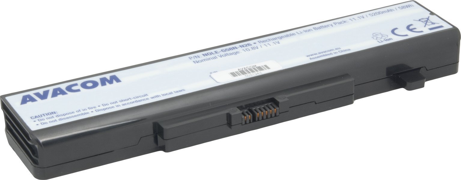 Bateria Avacom baterie pro Lenovo IdeaPad G580, Z380, Y580 series Li-Ion 11,1V 5200mAh NOLE-G58N-N26