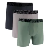 Majtki męskie - Męska bielizna treningowa (3-pack) Under Armour M UA Perf Tech 6in - multikolor - miniaturka - grafika 1