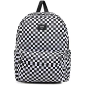 Plecaki - Plecak Vans Old Skool Check VN000H4XY281 - czarno-biały - miniaturka - grafika 1