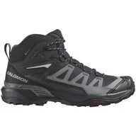 Buty trekkingowe męskie - Buty męskie Salomon X Ultra 360 Mid Gore-Tex Rozmiar butów (UE): 46 2/3 / Kolor: czarny - miniaturka - grafika 1