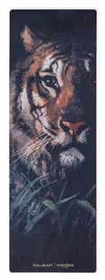 Podróżna | antypoślizgowa mata do jogi TIGER HEAD TRAVEL 1mm + torebka - Maty do jogi - miniaturka - grafika 1