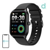 Smartwatch - Colmi P60 Czarny (P60Black) - miniaturka - grafika 1