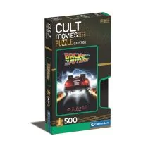 Clementoni Puzzle 500 Cult Movies Back to the future - - Puzzle - miniaturka - grafika 1