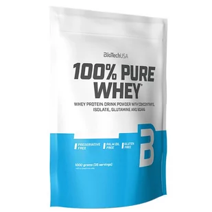 BioTech BioTechUSA Odżywka białkowa 100% Pure Whey 1kg Smaki Słony karmel - Odżywki białkowe - miniaturka - grafika 2