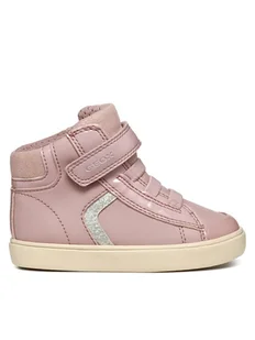 Geox Sneakersy B Gisli Girl B461MA 05402 C8014 S Różowy - Buty dla dziewczynek - miniaturka - grafika 1