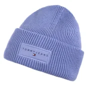 Czapki damskie - Czapka Tjw Linear Beanie AW0AW17913 C5Z (TH1379-b) Tommy Hilfiger - miniaturka - grafika 1