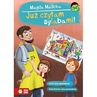 Już czytam sylabami 2 w 1. Lotek, Dzień Dziecka i inne opowiadania - Książki edukacyjne - miniaturka - grafika 1