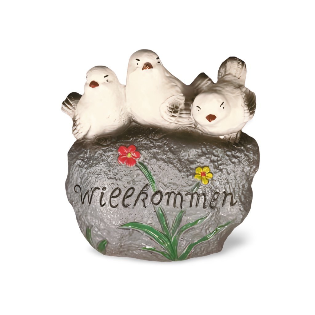 Figura Dekoracja Willkommen