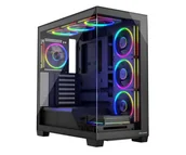 Obudowy komputerowe - MODECOM Volcano Stellar ARGB Midi 8F Black AT-STELLAR-8F-ARGB-10 - miniaturka - grafika 1