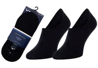 Skarpetki męskie - TOMMY HILFIGER MĘSKIE MIKROSTOPKI FOOTIE 2 P. 382024001 200 - Rozmiar: 39-42 - miniaturka - grafika 1